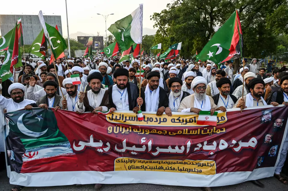 Protestas a favor de Irán