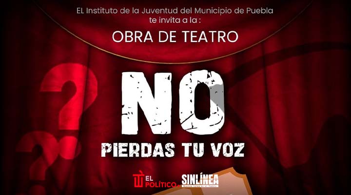 Puebla promueve teatro con causa para prevenir adicciones
