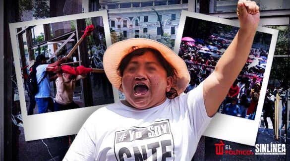 Segob reprueba destrozos de integrantes de la CNTE en CDMX