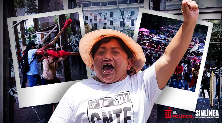 Segob reprueba destrozos de integrantes de la CNTE en CDMX