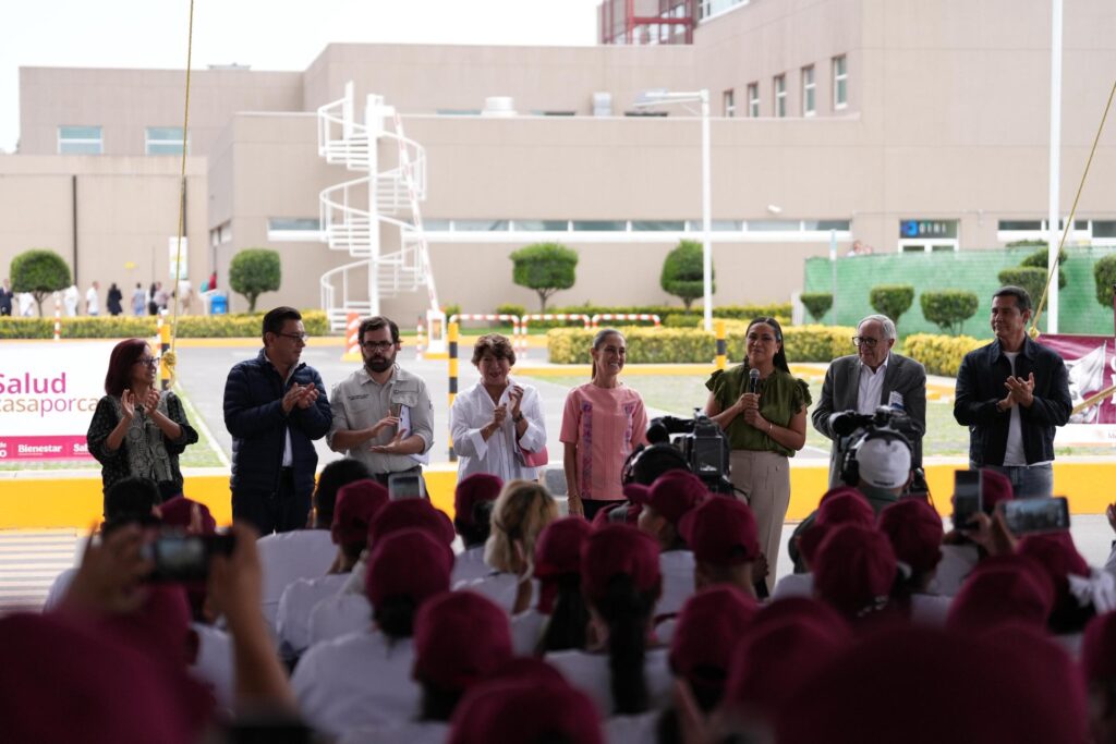 Sheinbaum y Delfina Edomex