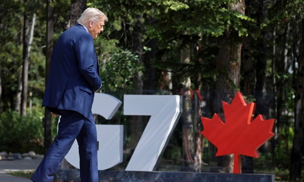 Trump abandona G7