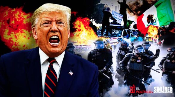 Trump amenaza con Ley de Insurrección por protestas en LA