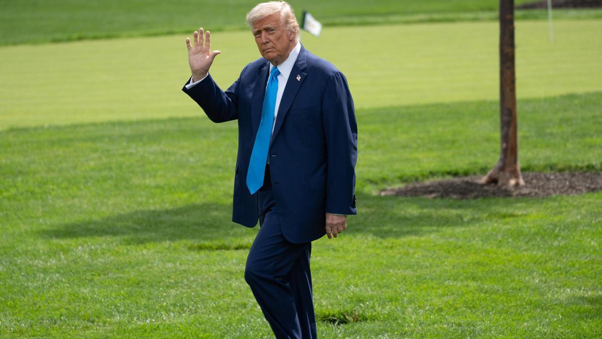 Trump amenaza a manifestantes