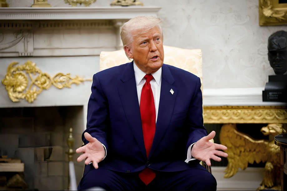 Trump amenaza con prisión a quien queme bandera de EU
