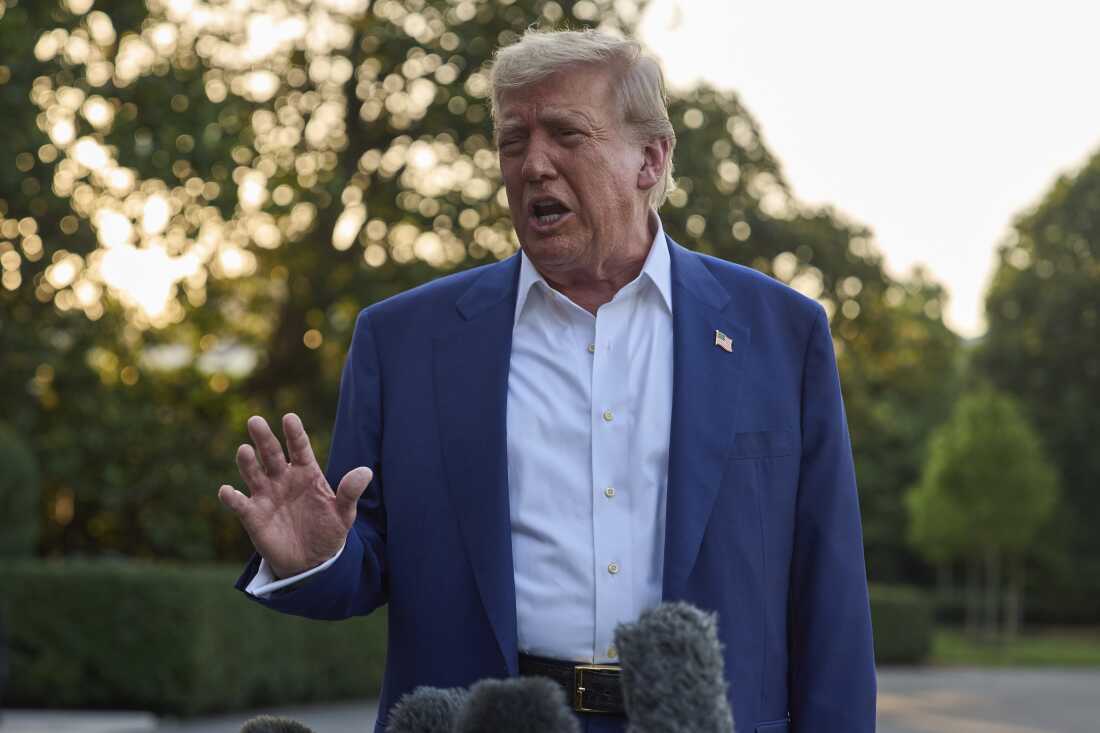 Trump anuncia alto al fuego