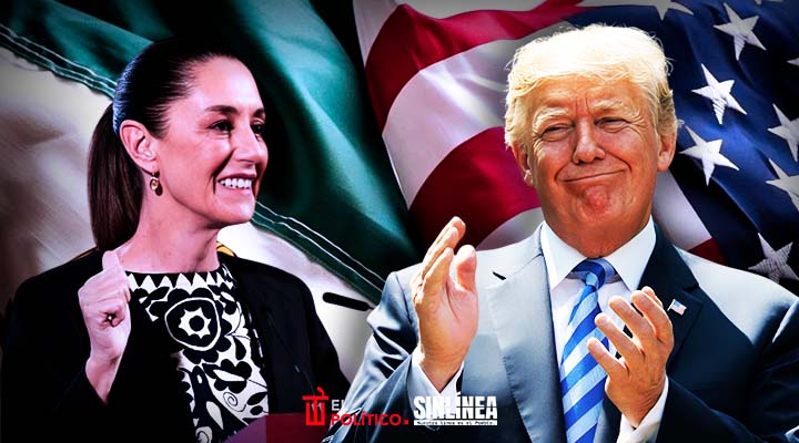 Trump califica como buena llamada con Sheinbaum
