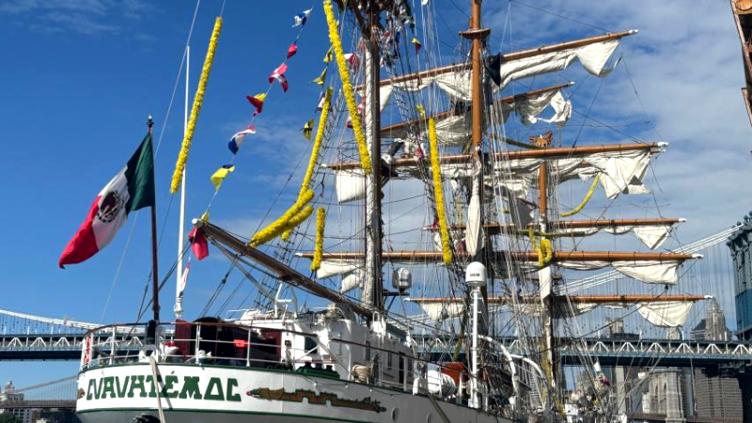 Revelan informe preliminar del accidente de buque Cuauhtémoc