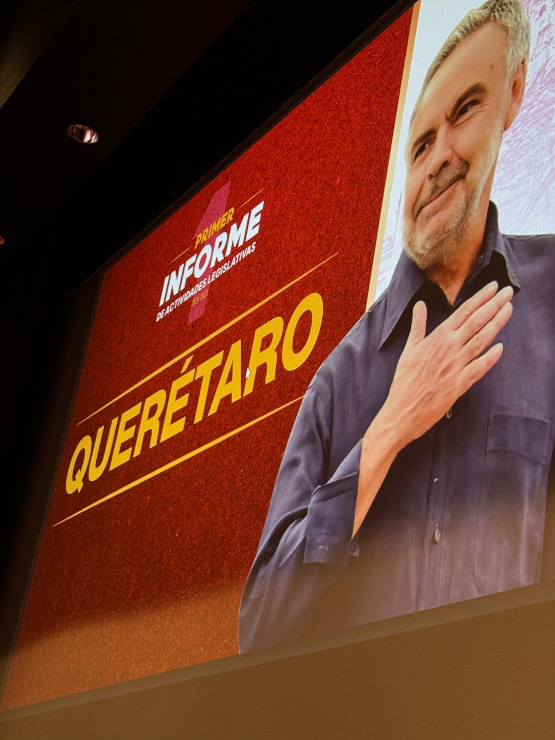 Alfonso Ramírez Cuellar en informe
