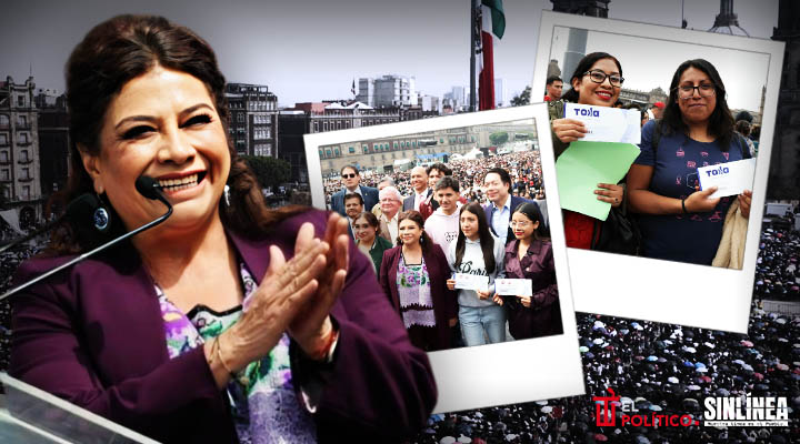Brugada entrega 20 mil becas de transporte a estudiantes