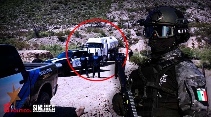 Coahuila. Aseguran más de 44 mil litros de huachicol
