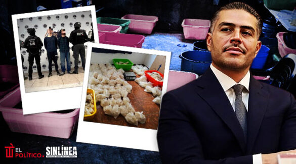 Decomisan 800 kilos de metanfetamina