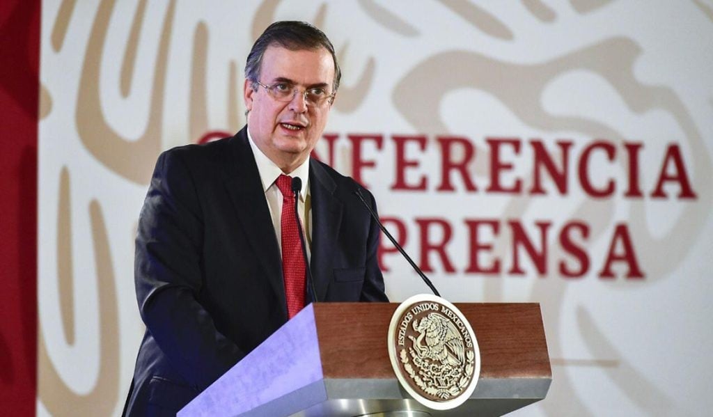 Ebrard aborda aranceles 