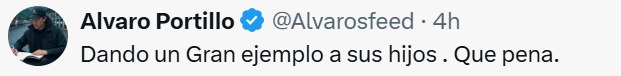 Ejemplo a sus hijos