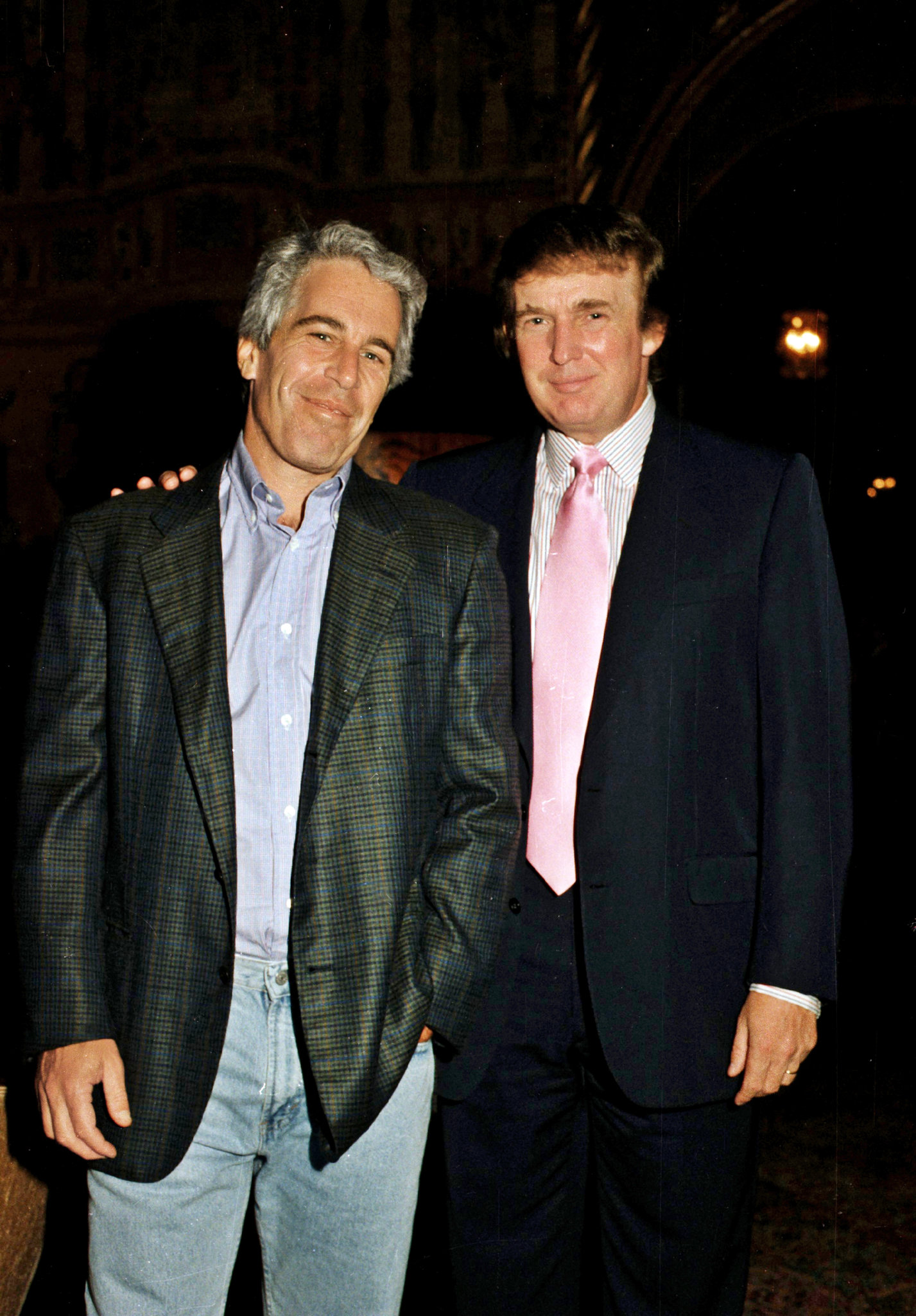 Epstein y Trump