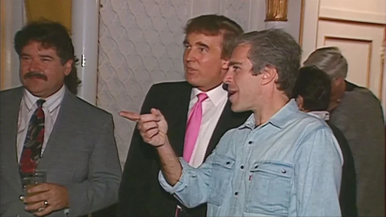Epstein y Trump