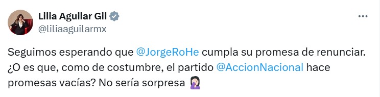Espera que Jorge Romero cumpla
