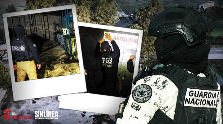 Fuerzas federales aseguran bodega de huachicol en Morelos