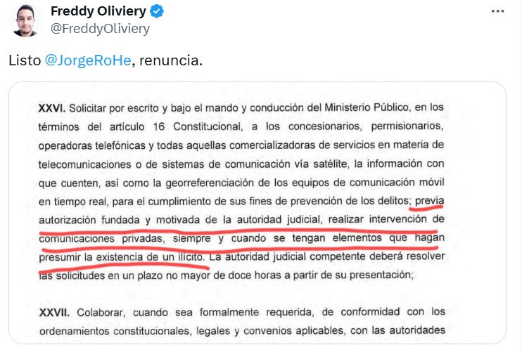 Renuncia Jorge Romero