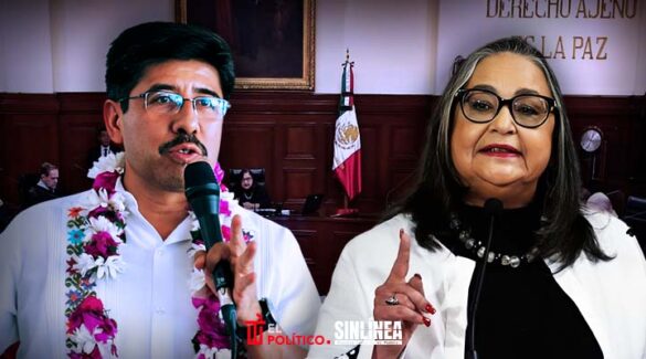 Norma Piña recibe a Hugo Aguilar, presidente electo de SCJN