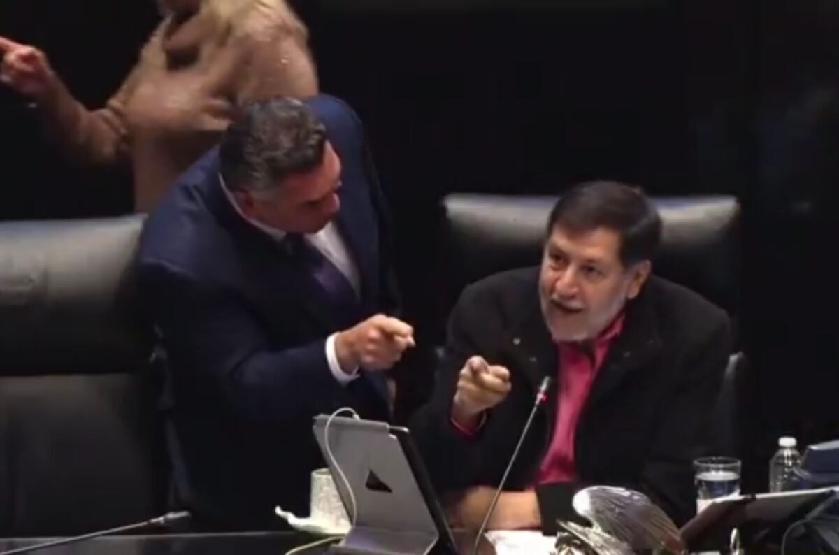 Noroña y Alito Moreno