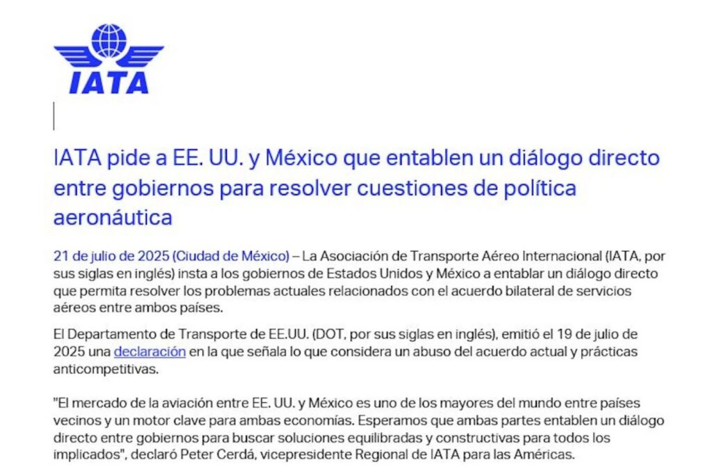 Oficio IATA