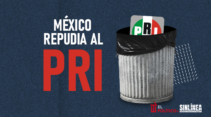 PRI: el partido más repudiado de México