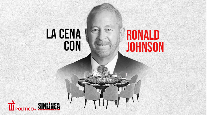 Políticos que asistieron a cena con Ronald Johnson