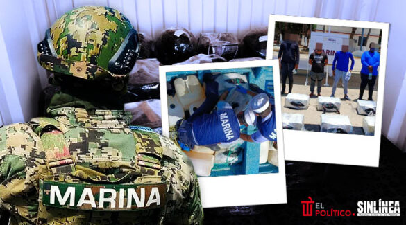 Semar decomisa media tonelada cocaína