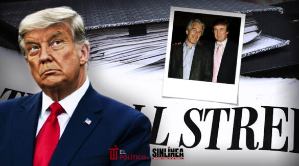 Trump aparece muchas veces en los archivos de Epstein: WSJ