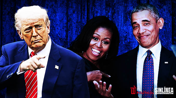 Trump ataca a Obama
