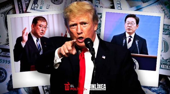 Trump impondrá aranceles del 25% a Japón y Corea del Sur