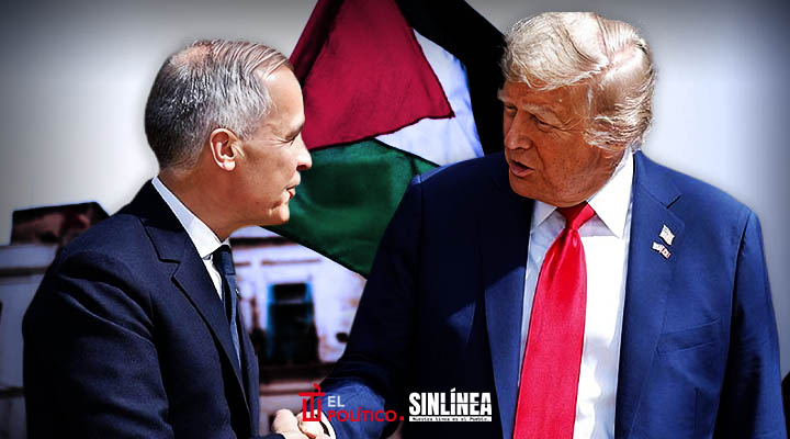 Trump usa a Palestina para condicionar acuerdo con Canadá