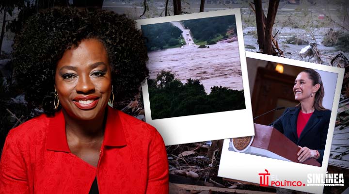 Viola Davis reconoce ayuda de Sheinbaum a Texas