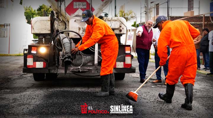 Ayuntamiento de Puebla encabeza arranque de trabajos de bacheo en frío