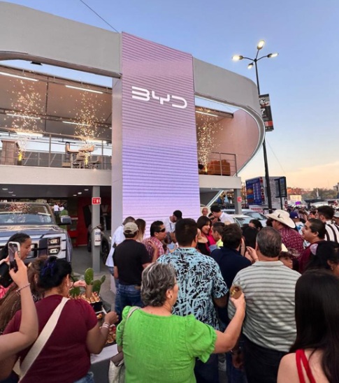 Empresa BYD crece mientras Tesla se desploma