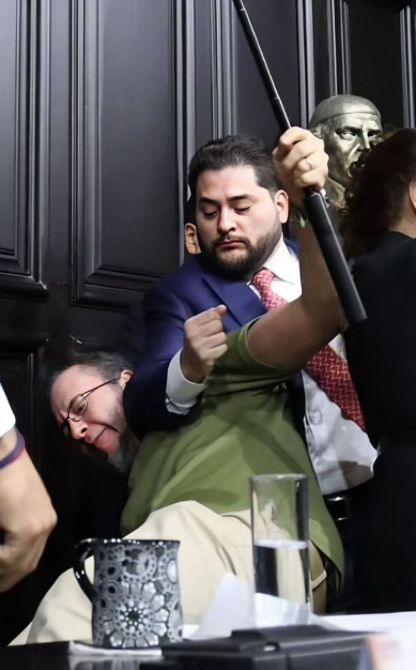 Carlos Mancilla agredió a trabajador del Senado