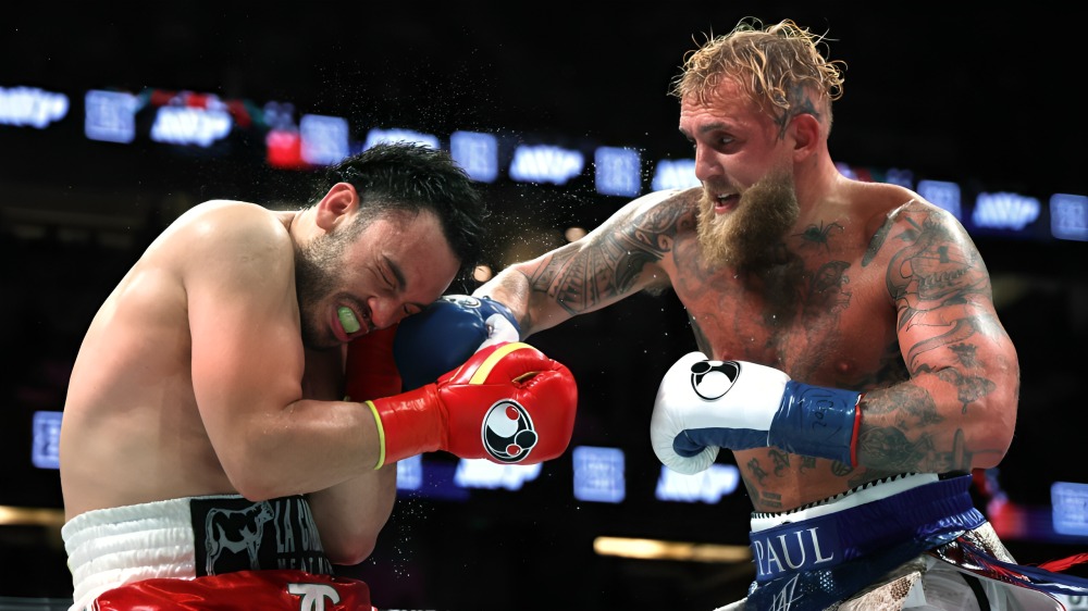 Julio César Chávez Jr. boxeando