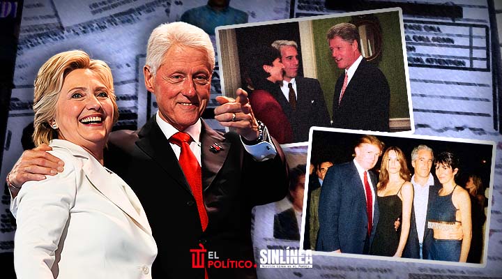 Congreso de EU cita a Bill y Hillary Clinton por caso Epstein