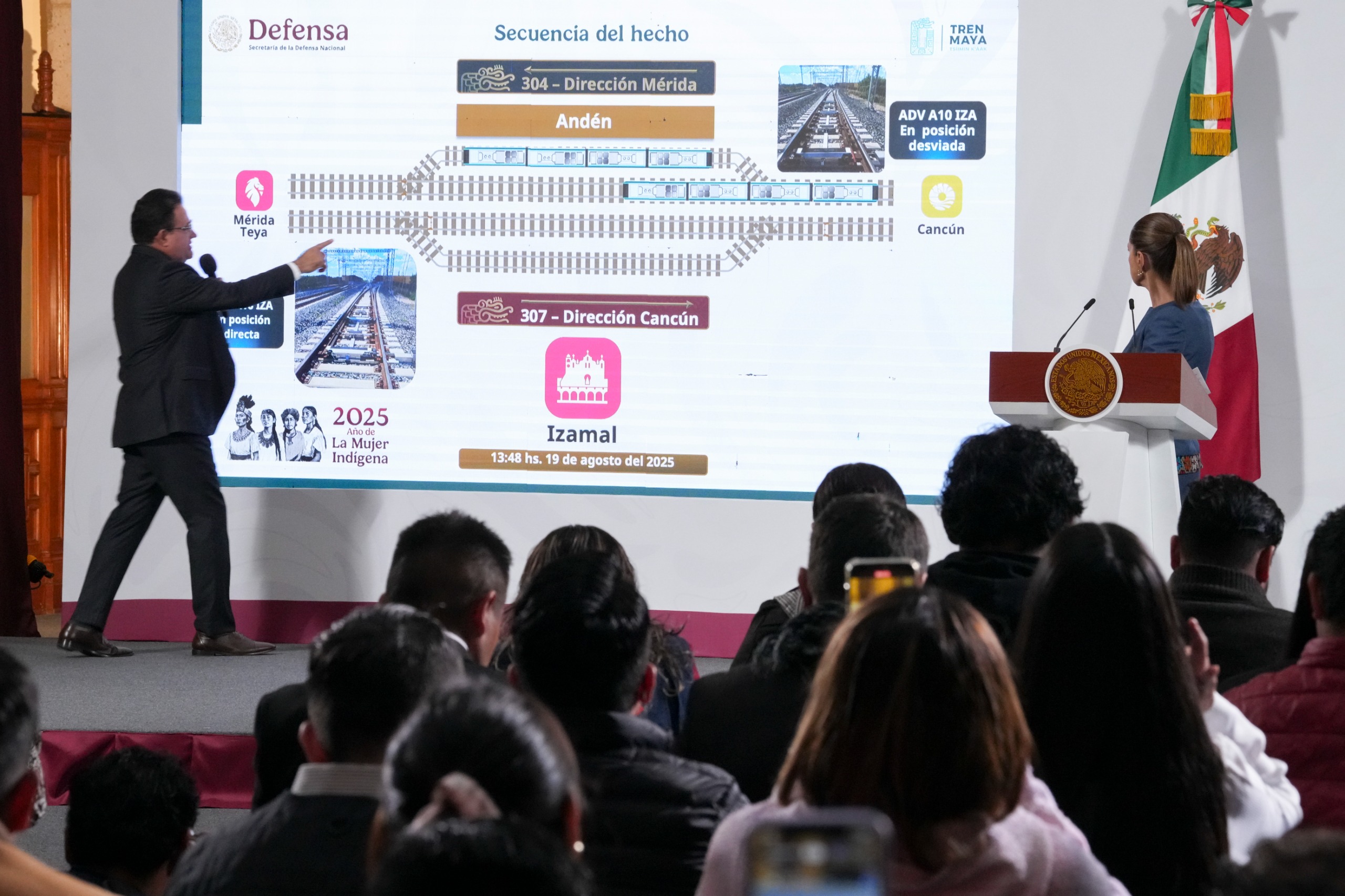 Detallan incidente Tren Maya