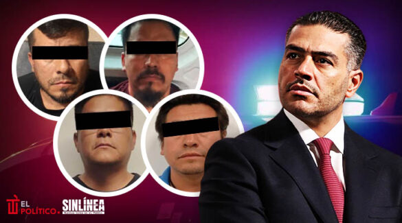 Detienen a Expolicías en Puebla