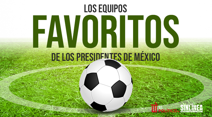 Equipo de futbol favorito de presidentes de México