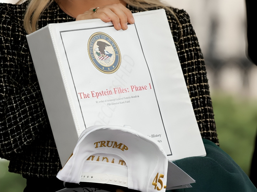 Bondi ordena liberar los archivos de Epstein