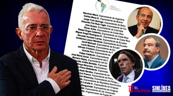 Fox, Calderón y expresidentes firman carta en apoyo a Uribe