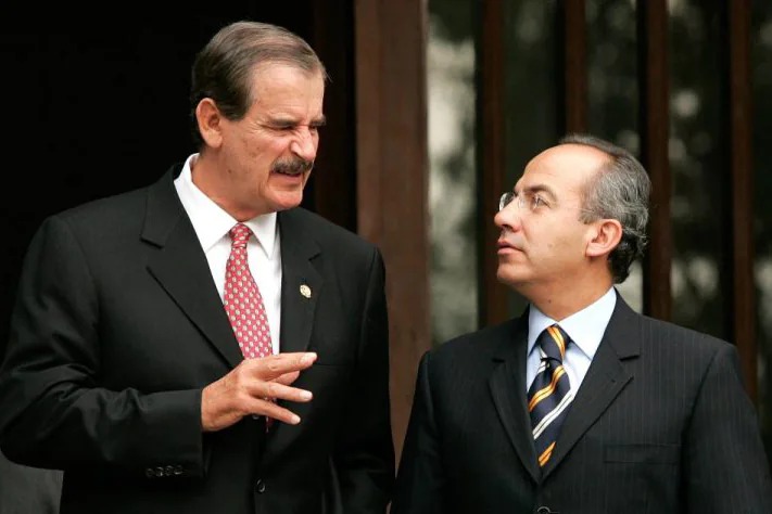 Fox y Calderón abogan por Uribe