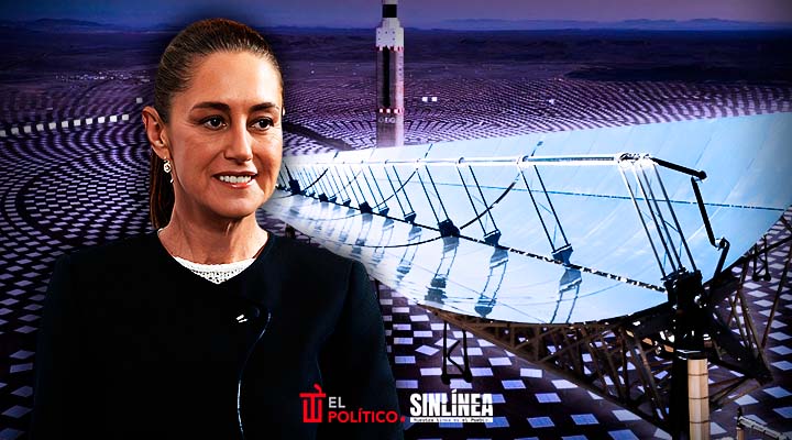 Sheinbaum construirá plantas termosolares en BCS