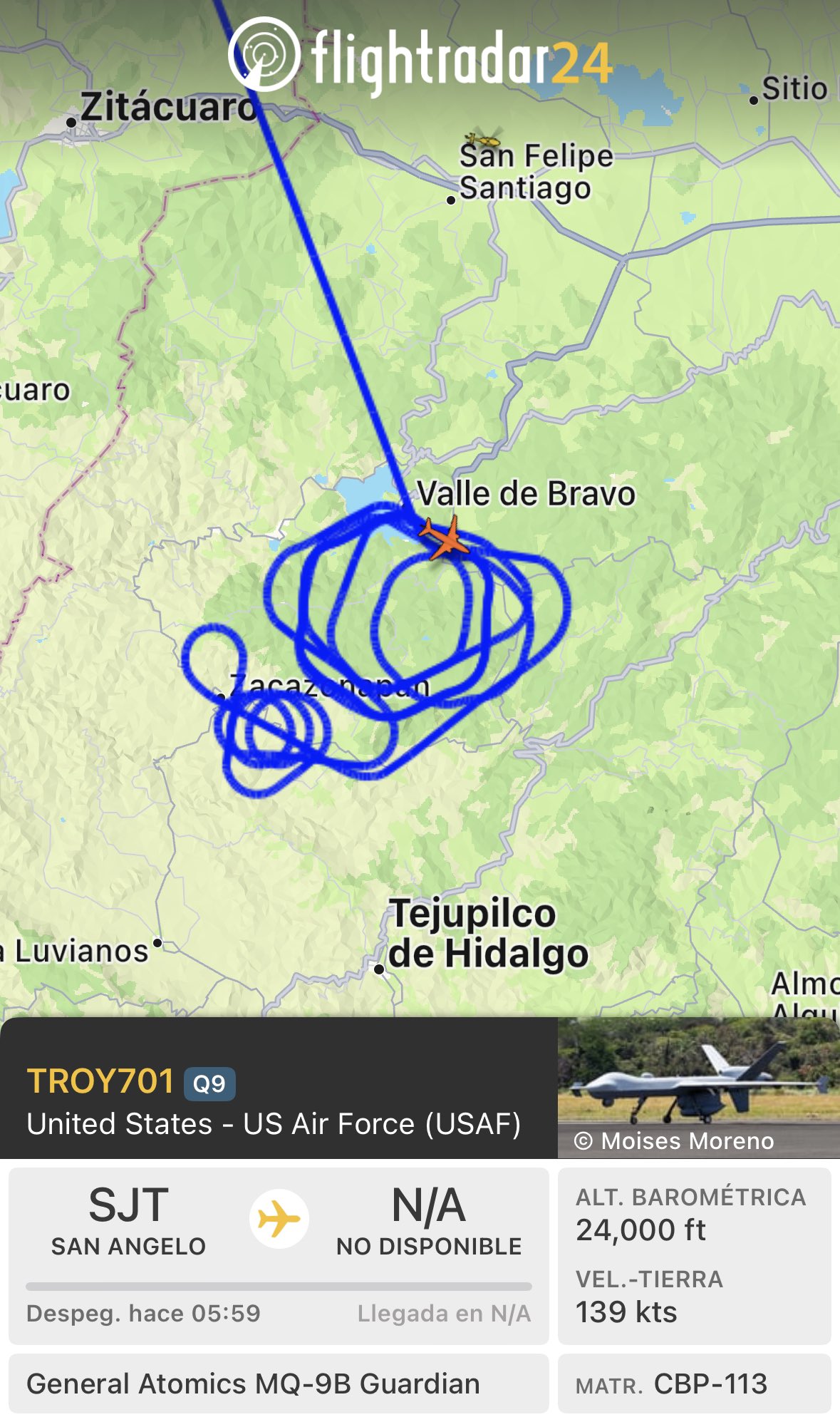 Harfuch aclara vuelo de dron de EU en Valle de Bravo
