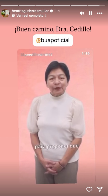 Instagram, Beatriz Gutiérrez