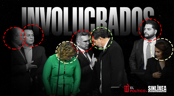Los involucrados en la agresión a Noroña