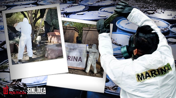 Marina desmantela laboratorio de metanfetamina en Nayarit